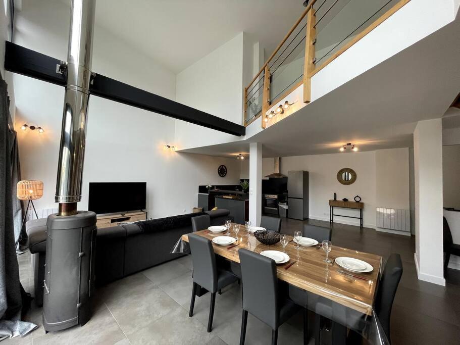 Superbe Loft Lumineux A Caen Apartment Exterior photo