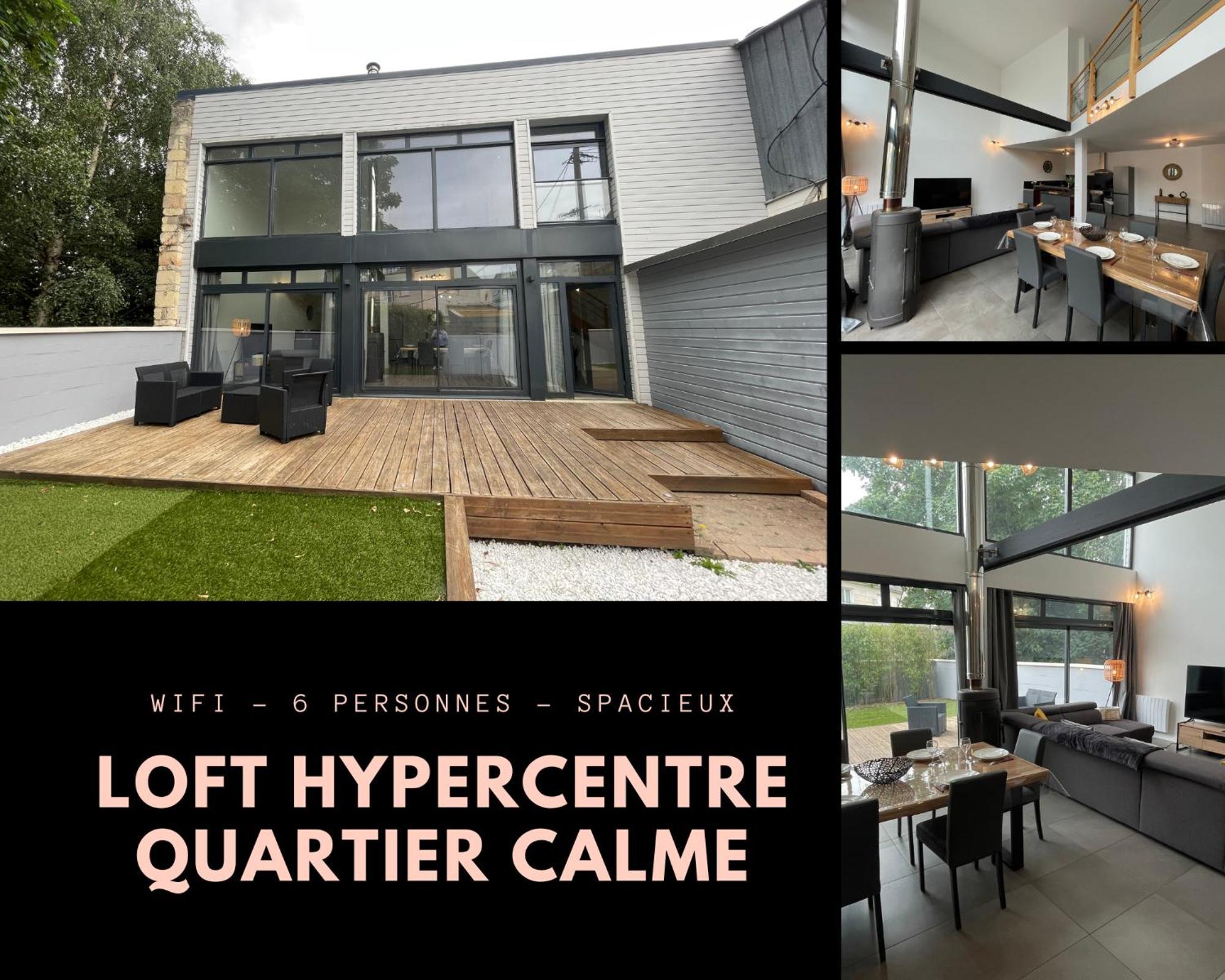 Superbe Loft Lumineux A Caen Apartment Exterior photo
